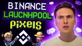 🔴 НОВЫЙ LAUNCHPOOL PIXEL НА BINANCE как ЗАРАБОТАТЬ и СКОЛЬКО Даст Иксов