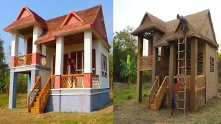 (full video) Build The Most Beautiful Modern Style 2-storey House