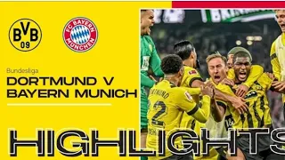 Bayern München vs Dortmund (2-2) ||  Amazing last minute equalizer for BVB 🥵