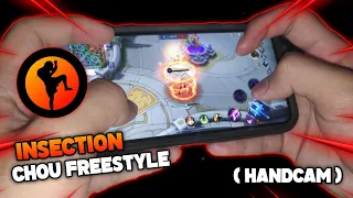 iNSECTiON CHOU FREESTYLE (HandCam) ft. iPHONE 11 PRO MAX | Smooth FreeStyles | MLBB