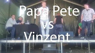Papa Pete vs Vinzent  - DM i Freestyle Rap 2020's Auditionrunder