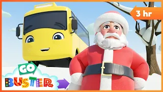 Santa’s Broken Sleigh | Go Buster - Bus Cartoons & Kids Stories