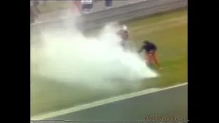 Elio de Angelis Retires - German GP 1985