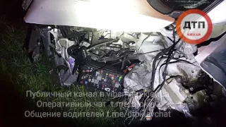 16.04.2017 ДТП КИЕВ ОБУХОВСКАЯ МИТСУБИШИ ШЕВРОЛЕ МАРШРУТКА С ПОСТРАДАВШИМИ 2