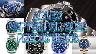 Rolex 2020 Predictions Update