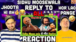 Sidhu Moose Wala - Reply To All 😂😂 | Reaction Video | K. B. S. D ?? | ReactHub Sidhu MoosWala
