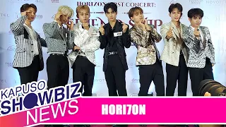 Kapuso Showbiz News: HORI7ON talks about their first concert in Manila