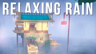 Rainy Longplay - Minecraft 1.19  Peaceful Building and Gameplay (No Commentary)