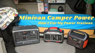 Powering My Minivan Camper Conversion: How I Power My Devices & Fridge for Van Life