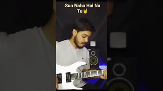 Sun Raha Hai Na Tu | Aashiqui 2| T-Series | Guitar & Sitar Solo Parts | Cover By Showvik Ghosh