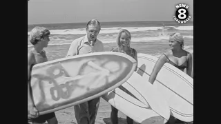 1968: San Diego surfers talk to TV 8