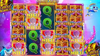 Trying The Kraken 2 Slot! Massive Profit & Huge Wins!