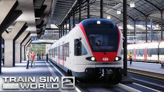 TRAIN SIM WORLD 2 // NEW ROUTE INTRODUCTION LUZERN - SURSEE