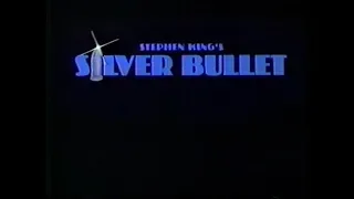 "Stephen King's Silver Bullet" Commercial, 1985