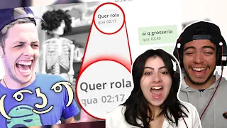 (CARACOL RAIVOSO) AS INACREDITÁVEIS CONVERSAS DO TINDER! | REACT