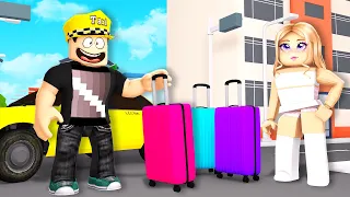 ZOSTAŁEM TAKSÓWKARZEM I WOŻĘ LUDZI w ROBLOX! (Taxi Boss)