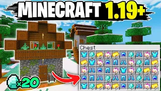 😍Best Seeds for Minecraft Pe 1.19 in hindi || 🔥Minecraft Best seed 1.19 in Hindi !