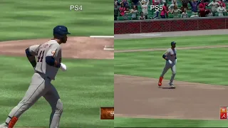 MLB The Show 22 PS4 vs PS5 Gameplay