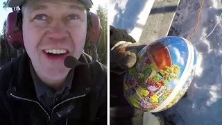 Exploding candy (happy easter from Swedish dynamite)