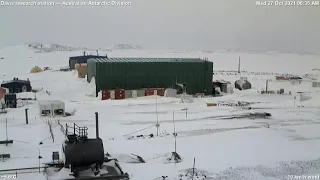2021-10-31 Davis Station Antarctica [Timelapse] 11:06:17 UTC