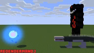 SCP-3812 vs SCP-682 and The Scarlet King - Minecraft SCP Battle Animation