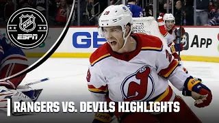 New York Rangers vs. New Jersey Devils | Full Game Highlights