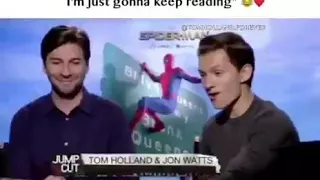 Tom Holland and Jon Watts