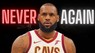 We will NEVER see a Lebron James EVER AGAIN in the NBA.