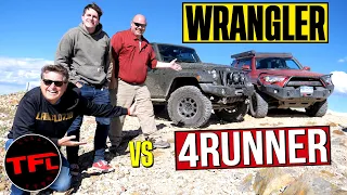 We Answer The Age-Old Question: Is the Jeep Wrangler Really Better than the Toyota 4Runner Off-Road?
