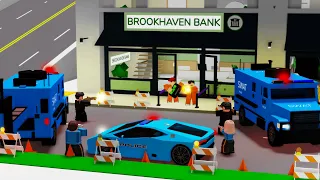 BANK HEIST IN BROOKHAVEN RP!