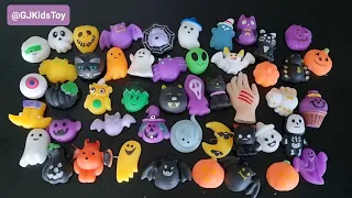 16 minutes Satisfying with Unboxing Halloween Character Mochi Squishy 48 pcs(no music)