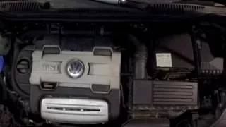 VW Touran 1,4 tsi 105 кВт работа двигателя