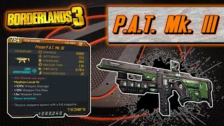Legendary Item Guide | P.A.T Mk III | [Borderlands 3]
