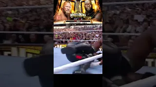 WWE Brock Lesnar vs Omos Wrestlemania 39 Highlights