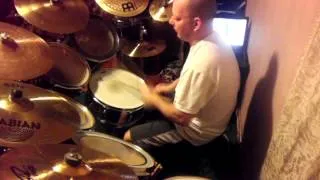 Love Train drum cover 10 Years off the set..