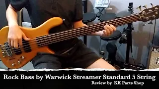 Rock Bass by Warwick Streamer Standard Review by KK Parts