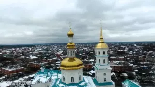 Апшеронск с высоты птичьего полета