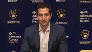 FULL PRESSER: Brewers president David Stearns reflects on 2022 season