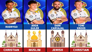 Religion of Real Madrid Players 2023/24