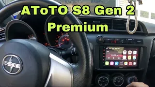 ATOTO S8 Gen 2 Premium Stereo w/ Reverse Camera Installation & Review