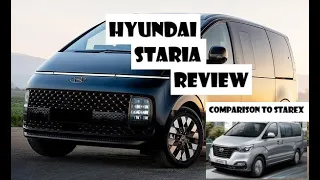 Hyundai Staria improvements vs. Hyundai H1 (or H-1, Starex, Grand Starex, iMax, iLoad, i800 & H300)