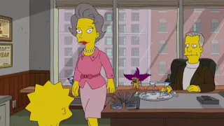 The Simpsons - Secretary spanked at young and old age