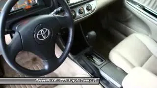 2004 Toyota Camry SE Roseville CA 95661