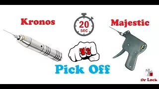 Kronos Pick Gun vs Majestic Pick Gun 20sec