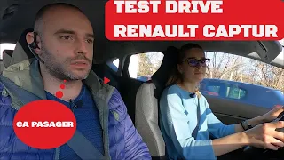 Noul Renault Captur test drive..ca pasager