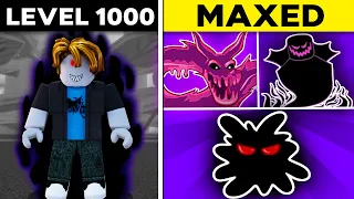 Level 1000 - 2450 With Good PERMANENT DARKNESS Fruits... (Blox Fruits)