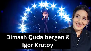 Dimash Qudaibergen & Igor Krutoy - Olimpico Reaction - A PIECE OF ART - (English subtitle)