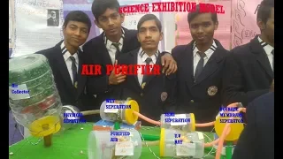 Explanation Of Air Purifier | Science Model | Higher class model