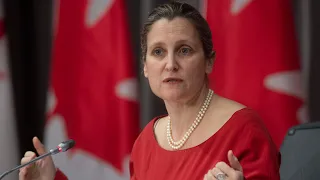 Freeland 'disturbed' by decision to keep Vice-Admiral Baines after he golfed with Vance