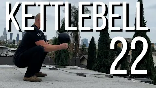 Kettlebell 22 - goblet squat and halo squat - restore full squat range of movement